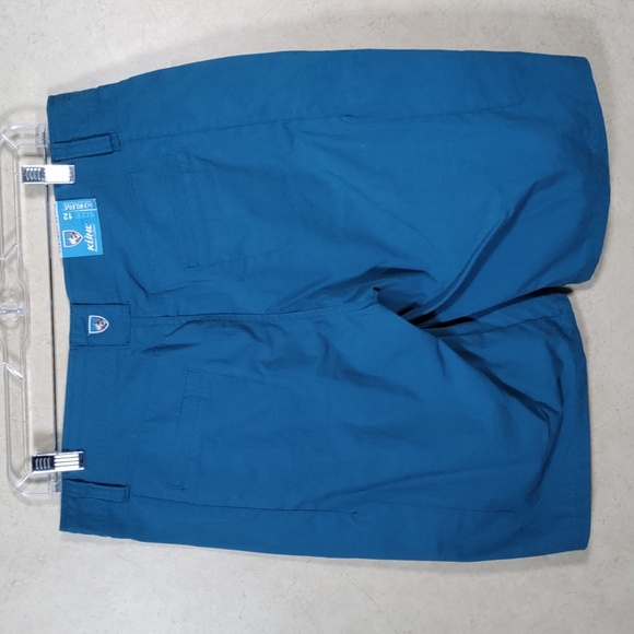01563 Kuhl Lagoon teal Spire Shorts 12 NEW - Picture 8 of 16